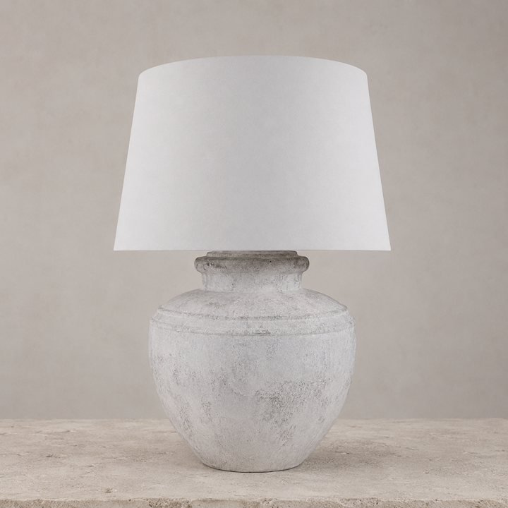 SIENA DARK GREY LAMP 48x48x77cm